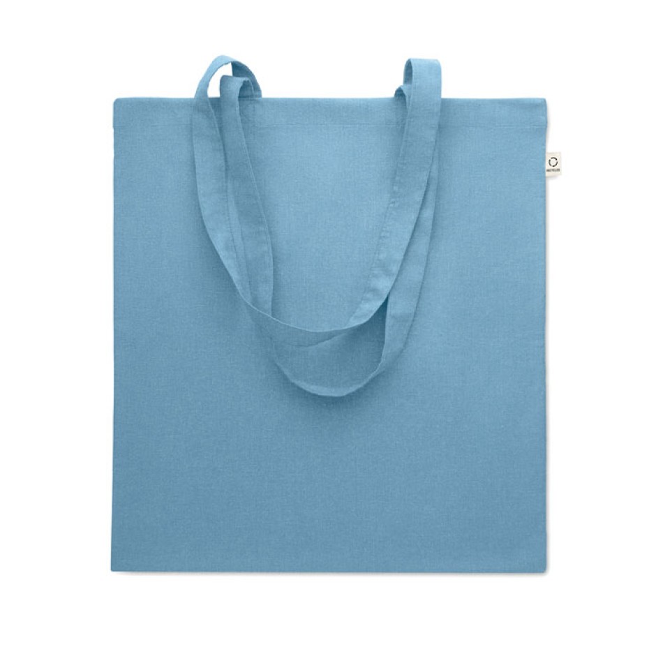 Shopper in cotone riciclato 38X42 cm - VIVEKA COLOUR - Gadget.it - 