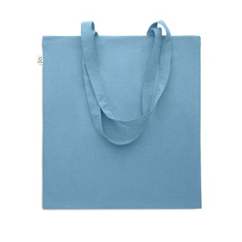 Shopper in cotone riciclato 38X42 cm - VIVEKA COLOUR - Gadget.it - 