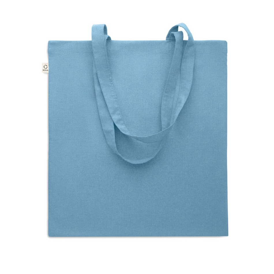 Shopper in cotone riciclato 38X42 cm - VIVEKA COLOUR - Gadget.it - 