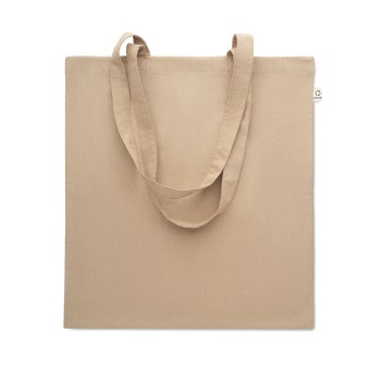 Shopper in cotone riciclato 38X42 cm - VIVEKA COLOUR - Gadget.it - 