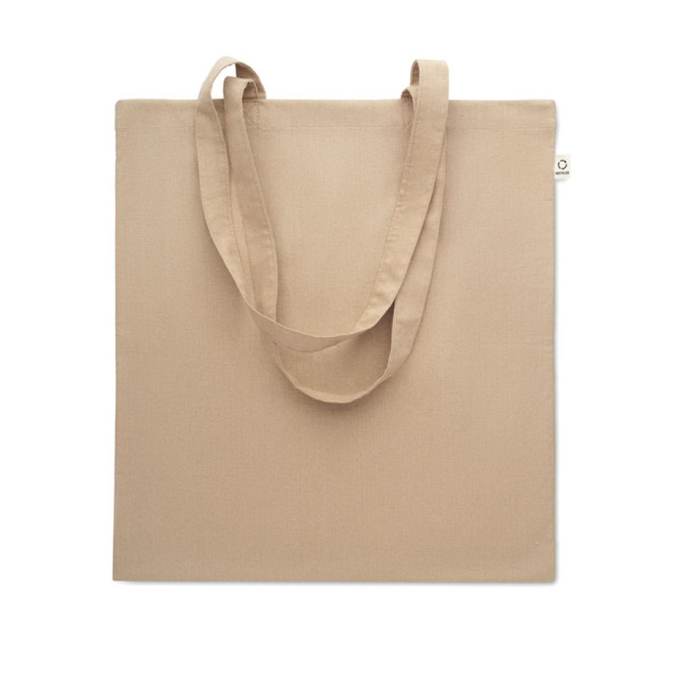 Shopper in cotone riciclato 38X42 cm - VIVEKA COLOUR - Gadget.it - 