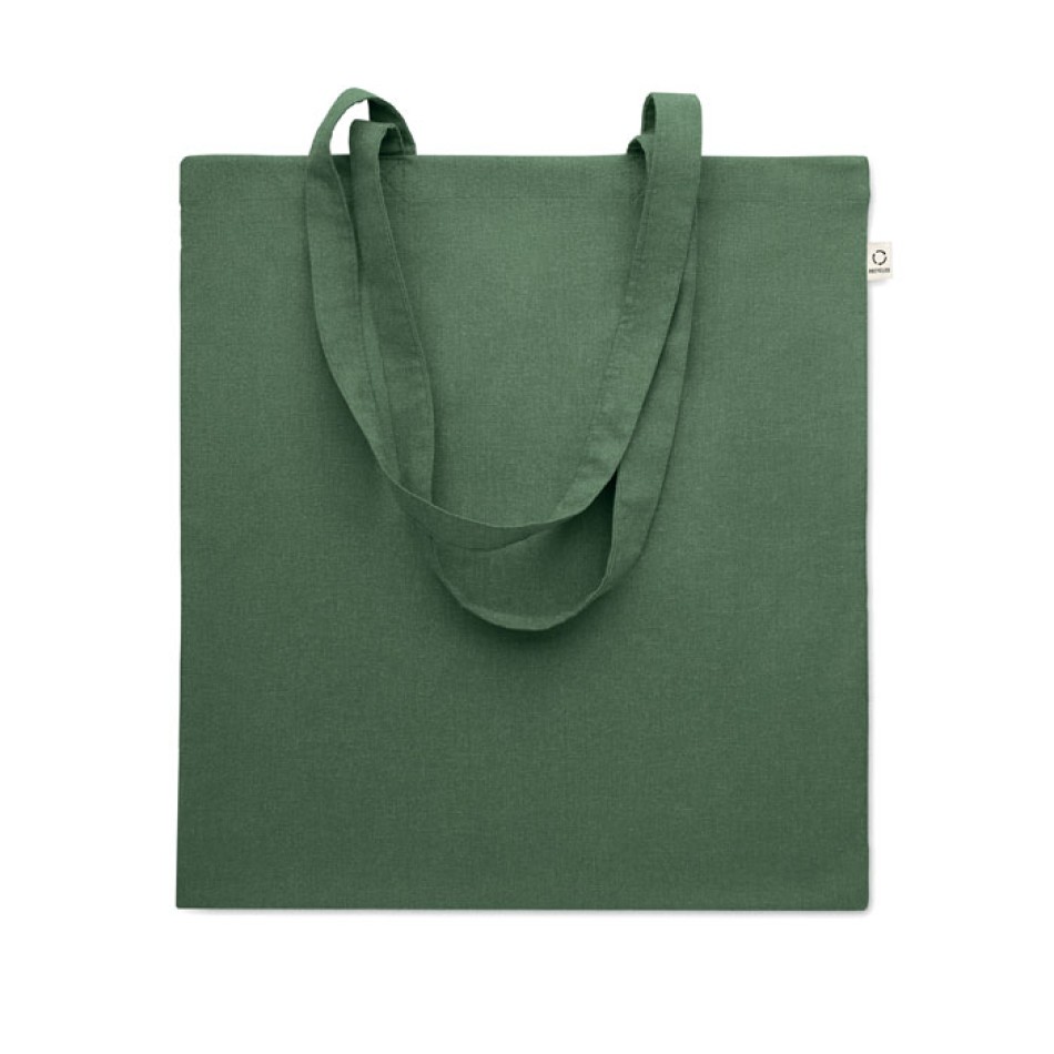 Shopper in cotone riciclato 38X42 cm - VIVEKA COLOUR - Gadget.it - 