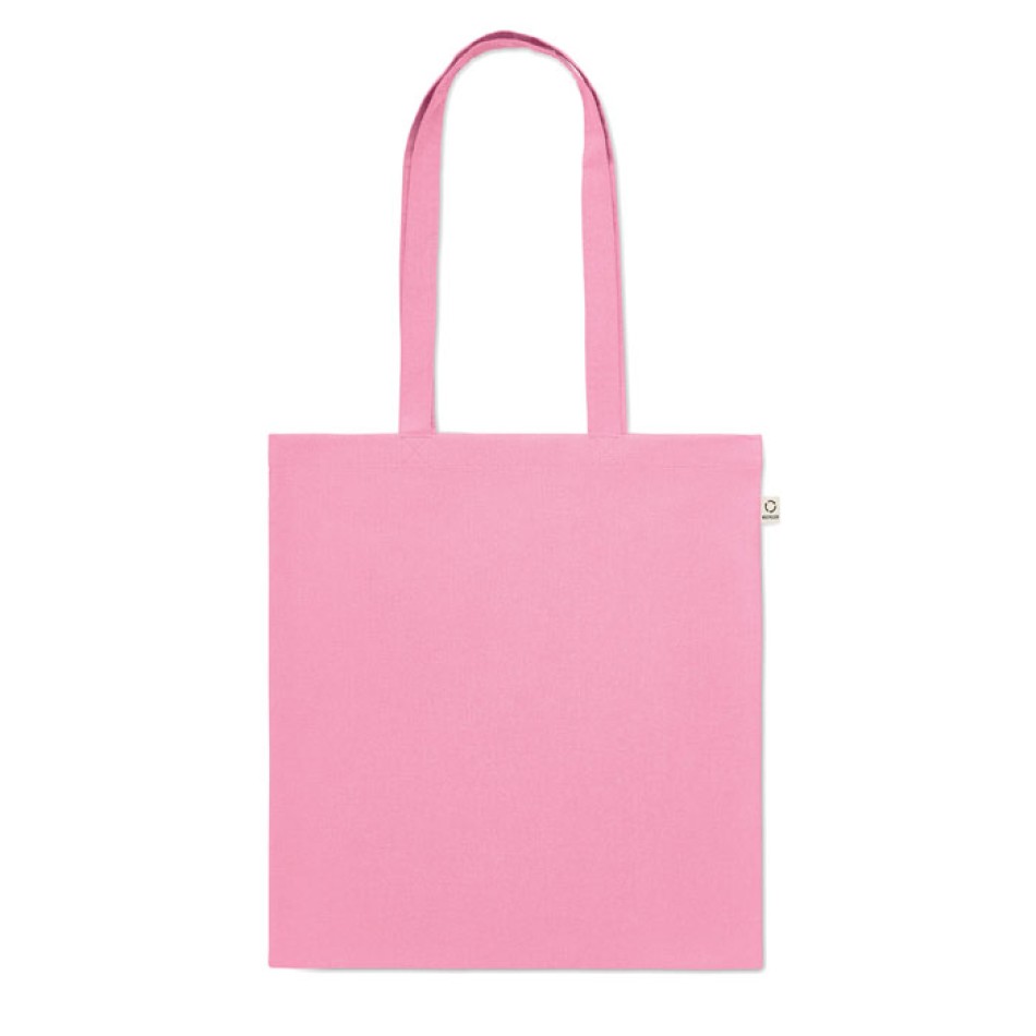 Shopper in cotone riciclato 38X42 cm - VIVEKA COLOUR - Gadget.it - 