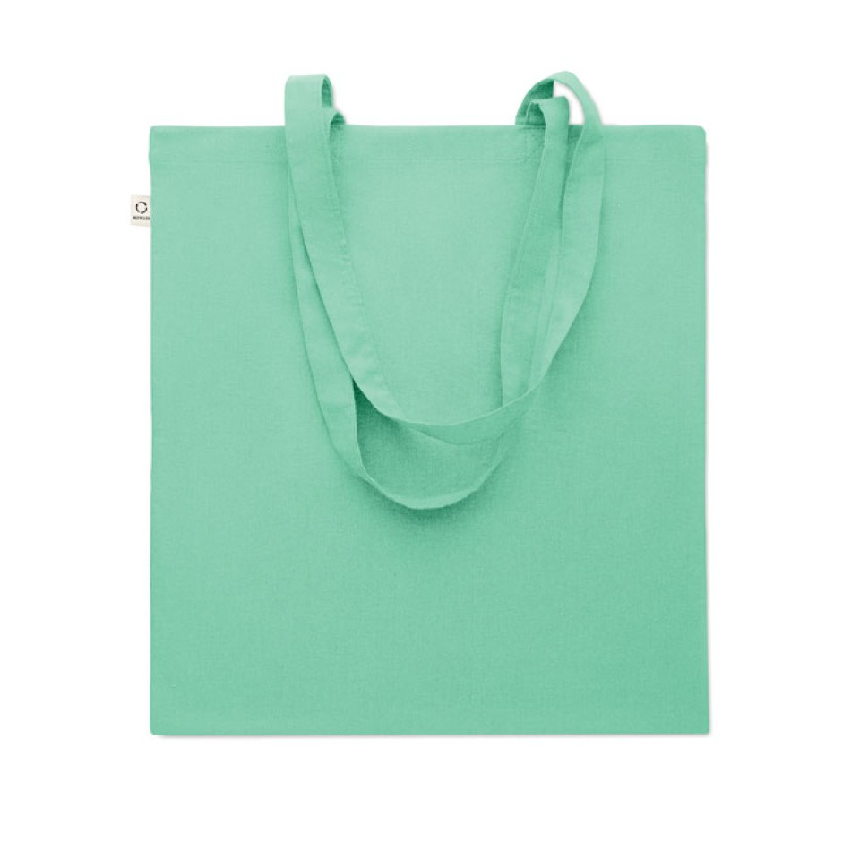 Shopper in cotone riciclato 38X42 cm - VIVEKA COLOUR - Gadget.it - 