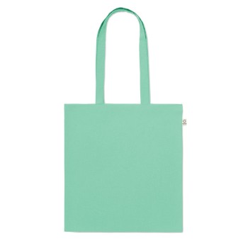 Shopper in cotone riciclato 38X42 cm - VIVEKA COLOUR - Gadget.it - 