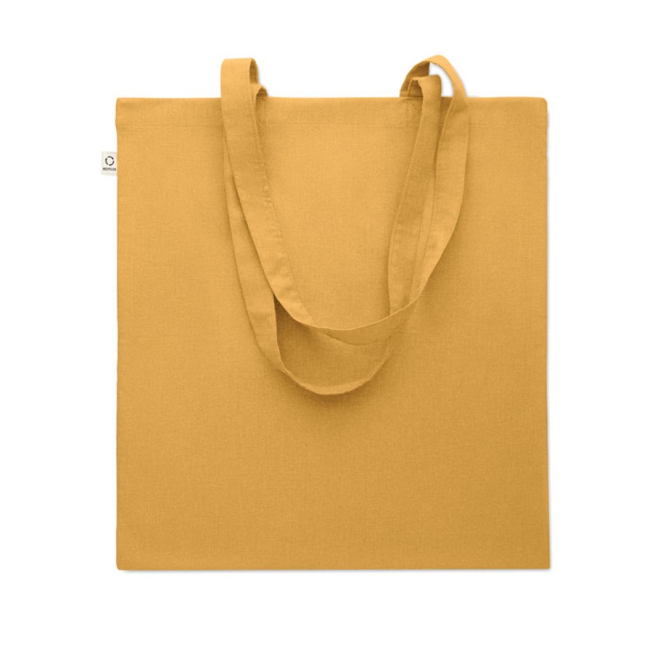 Shopper in cotone riciclato 38X42 cm - VIVEKA COLOUR - Gadget.it - 