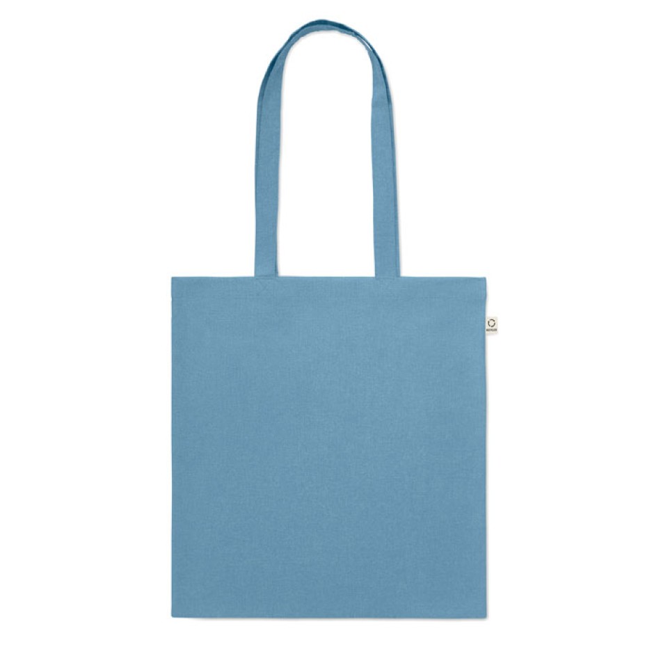 Shopper in cotone riciclato 38X42 cm - VIVEKA COLOUR - Gadget.it - 