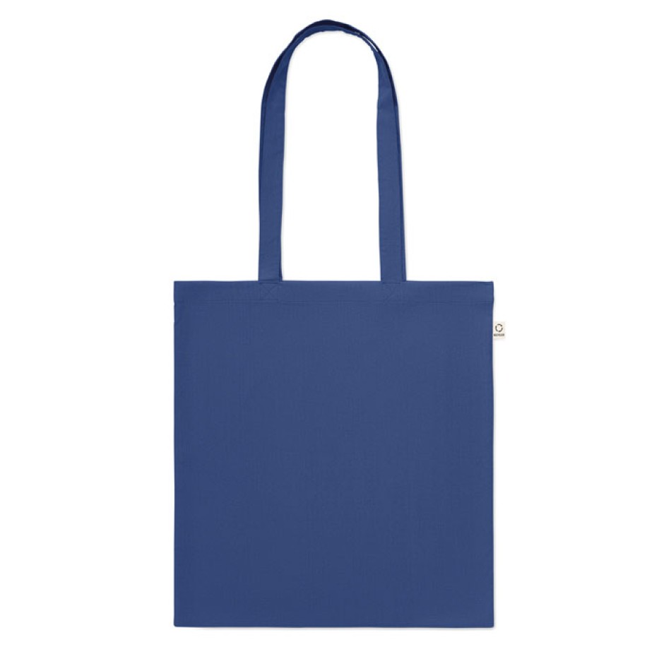 Shopper in cotone riciclato 38X42 cm - VIVEKA COLOUR - Gadget.it - 