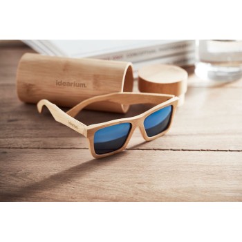 Occhiali da sole in bamboo - WANAKA  - Gadget.it - 