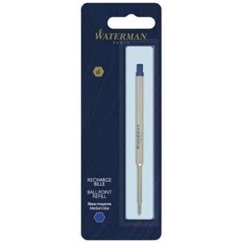 Ricarica per penna refill blu in metallo - WATERMAN - Gadget.it - 