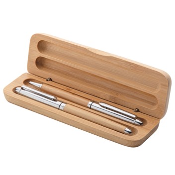 Set penne in bamboo - WOOD SET - Gadget.it - 
