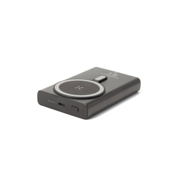 WRIGHT 10. Power bank magnetico con ricarica super rapida in alluminio riciclato e PET riciclato 10'000 mAh - Gadget.it - 