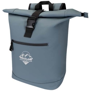 Zaino roll-top per portatile da 15" in RPET da 18 litri - RESI PLUS - Gadget.it - 