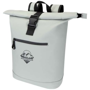 Zaino roll-top per portatile da 15" in RPET da 18 litri - RESI PLUS - Gadget.it - 