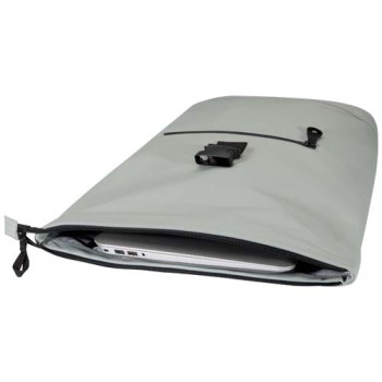 Zaino roll-top per portatile da 15" in RPET da 18 litri - RESI PLUS - Gadget.it - 