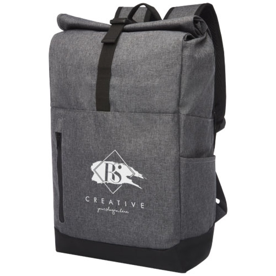 Zaino roll-up per portatile da 15,6" in PET - HOSS 12L - Gadget.it - 