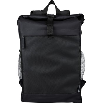 Zaino rolltop in poliestere 600 D rPET Yani - Gadget.it - 