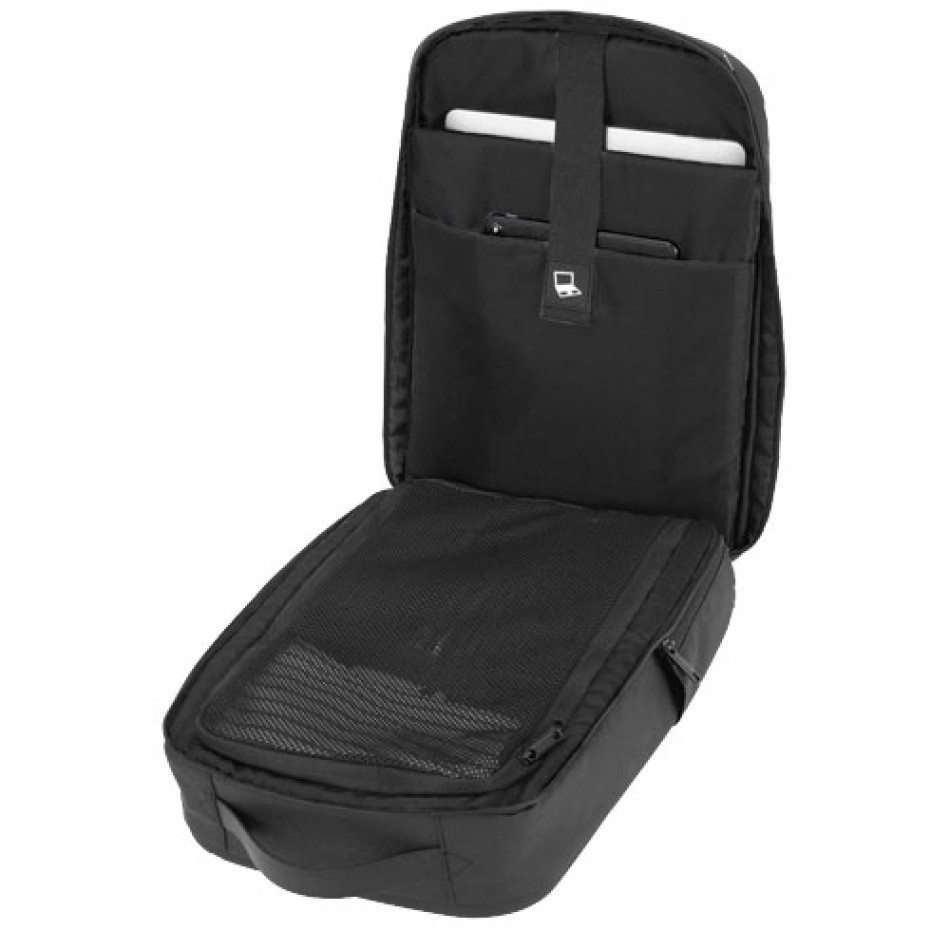 Zaino in RPET con power bank integrato e cavo - SCX.DESIGN L12 - Gadget.it - 