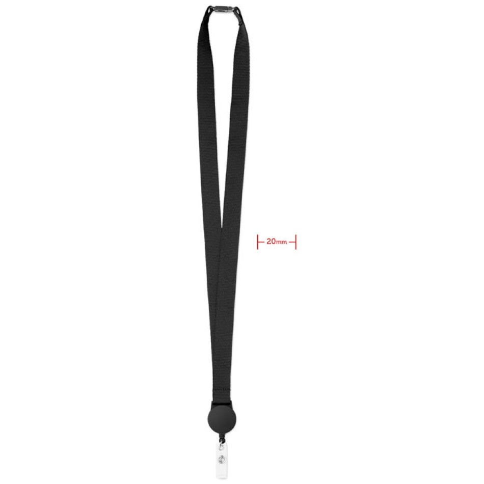 Lanyard con badge estraibile in PET - ZIP LANYARD  - Gadget.it - 